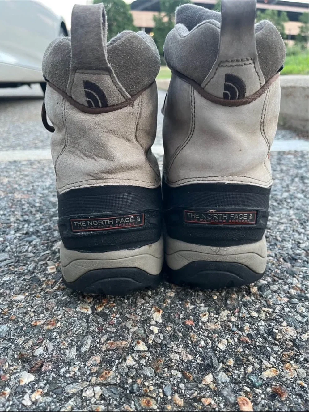 The North Face Brown and Black Waterproof Winter Boots